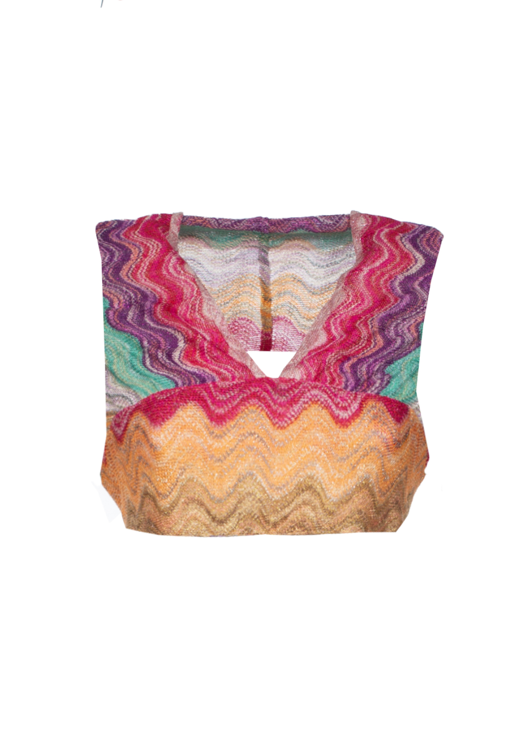TOP JACQUARD WAVE LUREX, 3TG - TIFFANY